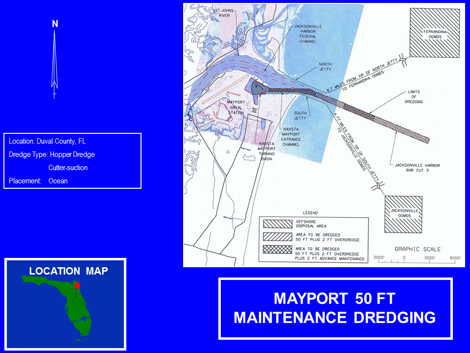 Mayport Navy Operations and Maintenance 50 Foot project map