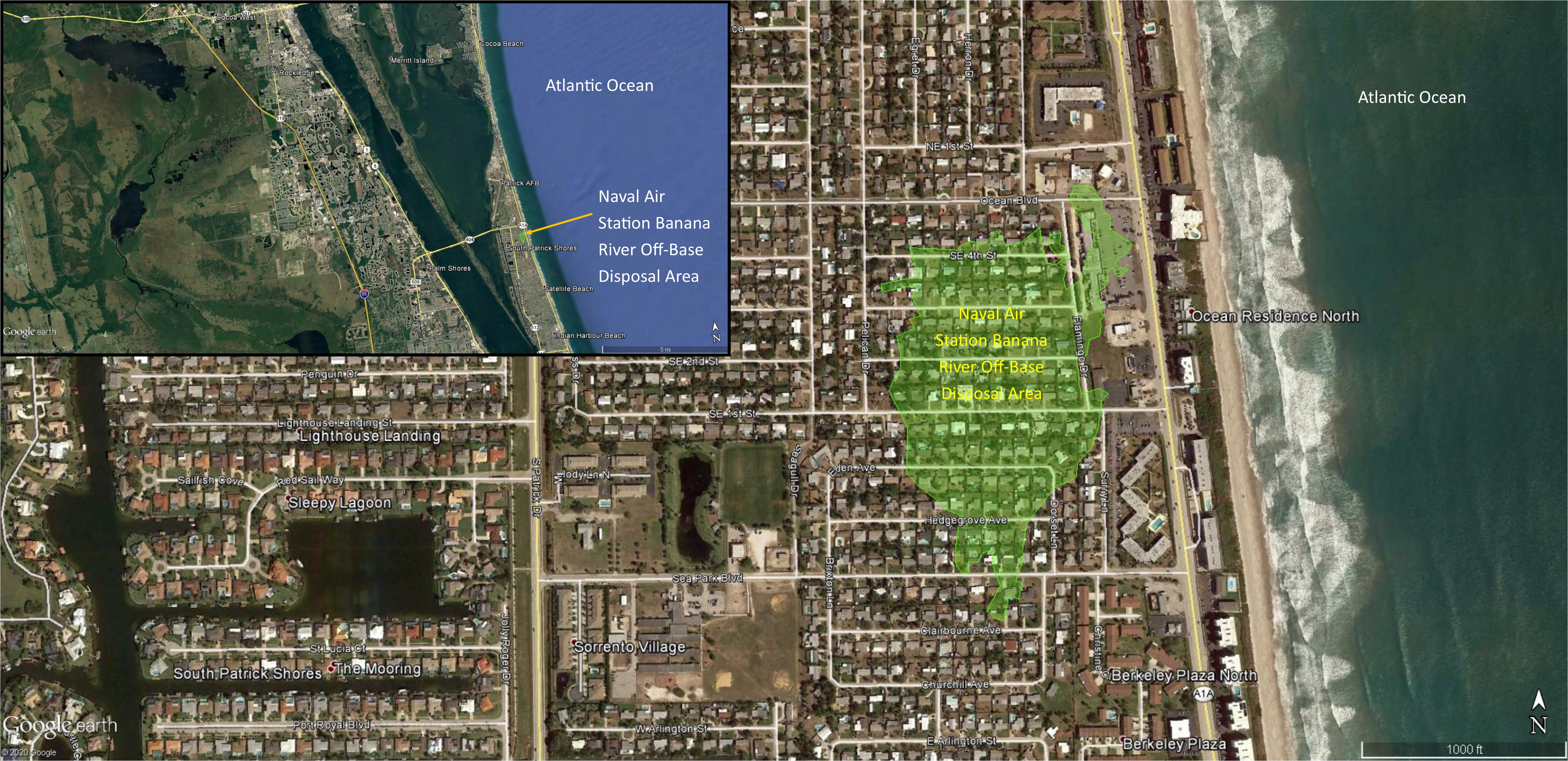 DERP- FUDS Banana River MAP DERP- FUDS Banana River MAP