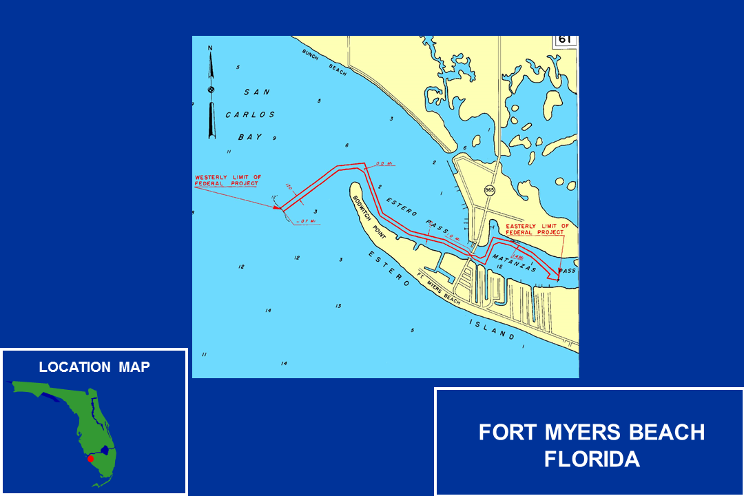 Fort Myers Beach Operations and Maintenance Map