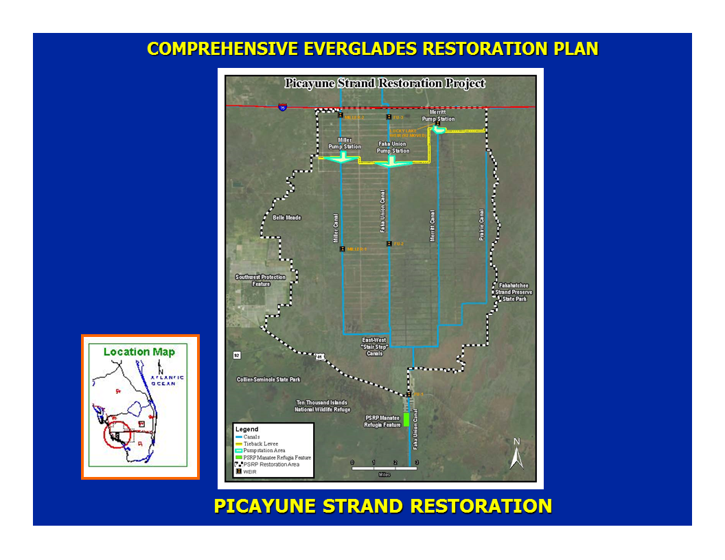 Map of PSRP project area Map of PSRP project area
