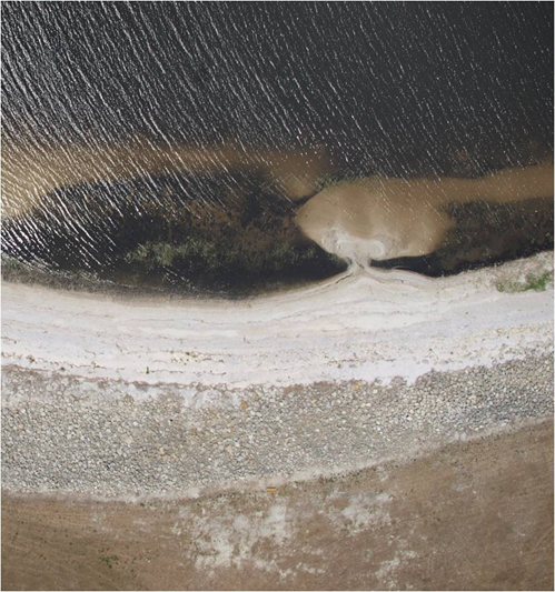 alluvial fan along HHD