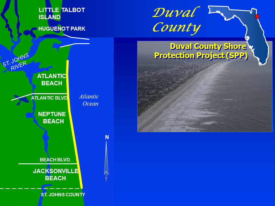 Duval County Florida BEC project map
