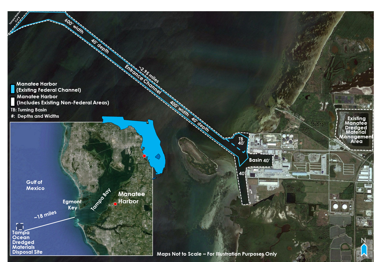 Manatee Harbor Construction Map