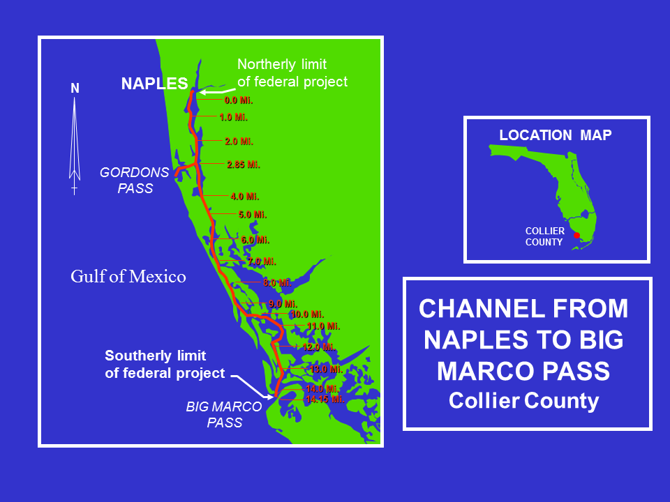 Naples to Big Marco Pass Operations and Maintenance project map