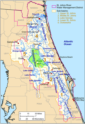 Map of Fla.