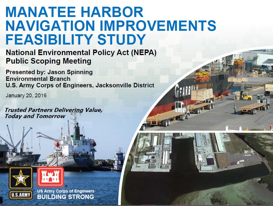 Manatee Harbor Presentation Jan 2016
